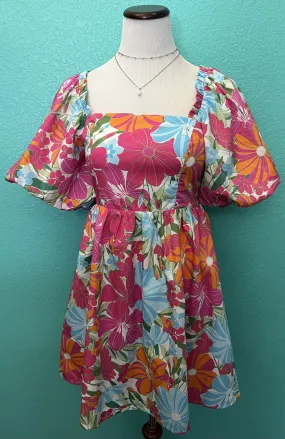 Floral Babydoll Dress