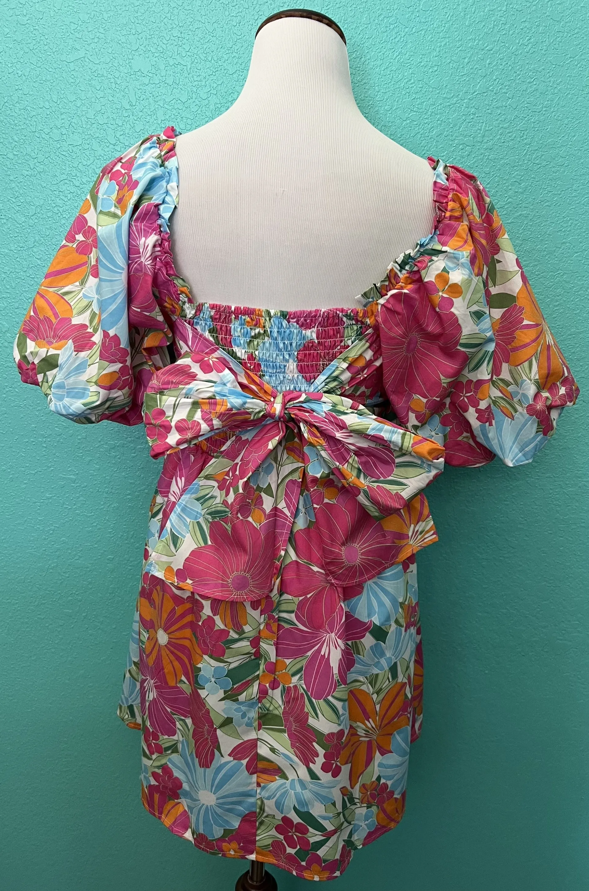 Floral Babydoll Dress