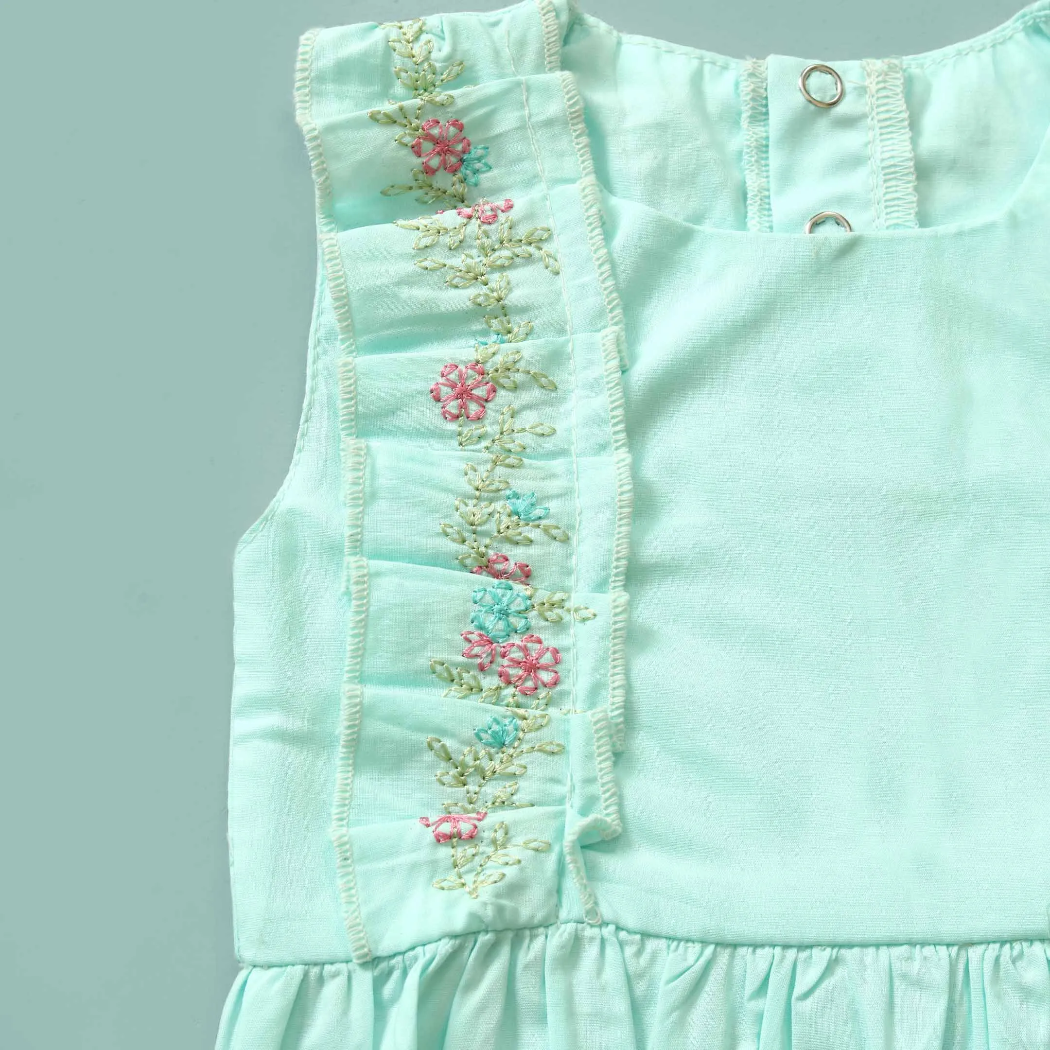 Fluttering Frills Baby Summer Romper