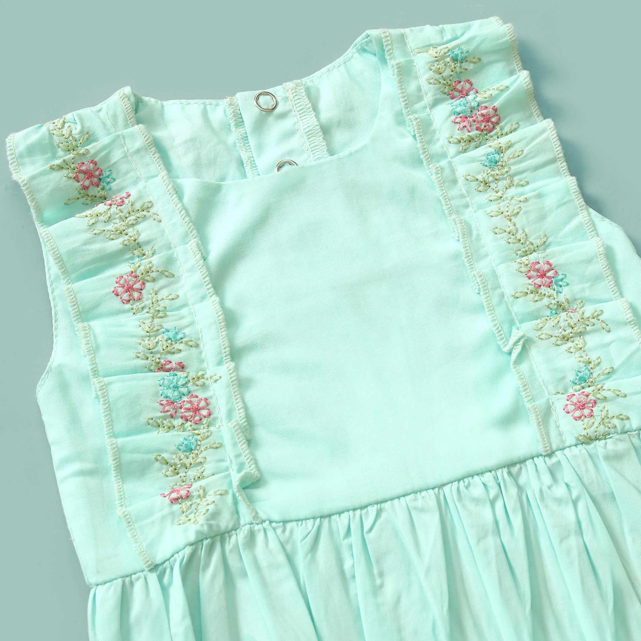 Fluttering Frills Baby Summer Romper