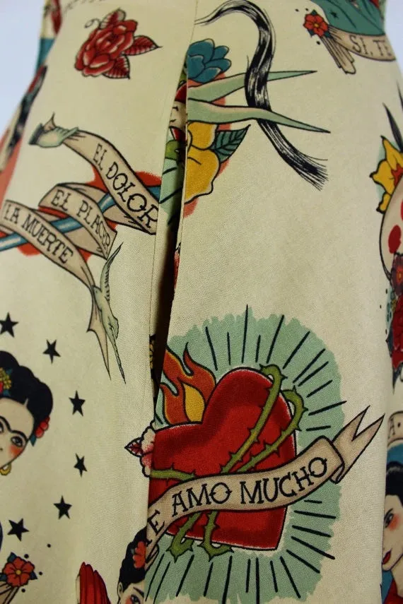 Frida Portraits Skirt
