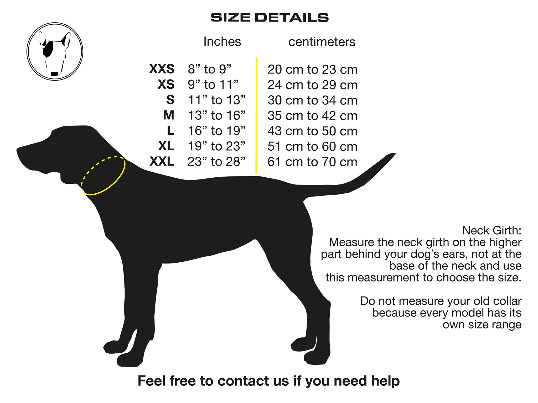 Fully Customizable Classic Leather Dog Collar
