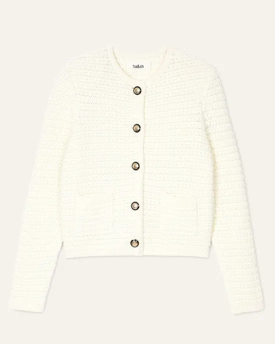 Gaspard Cardigan Ecru