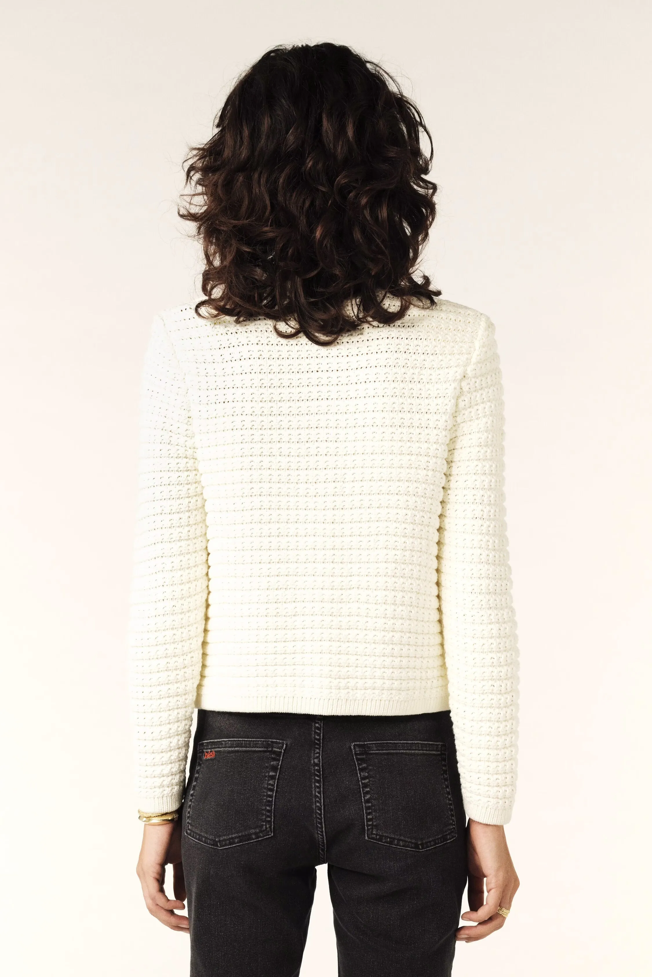 Gaspard Cardigan Ecru