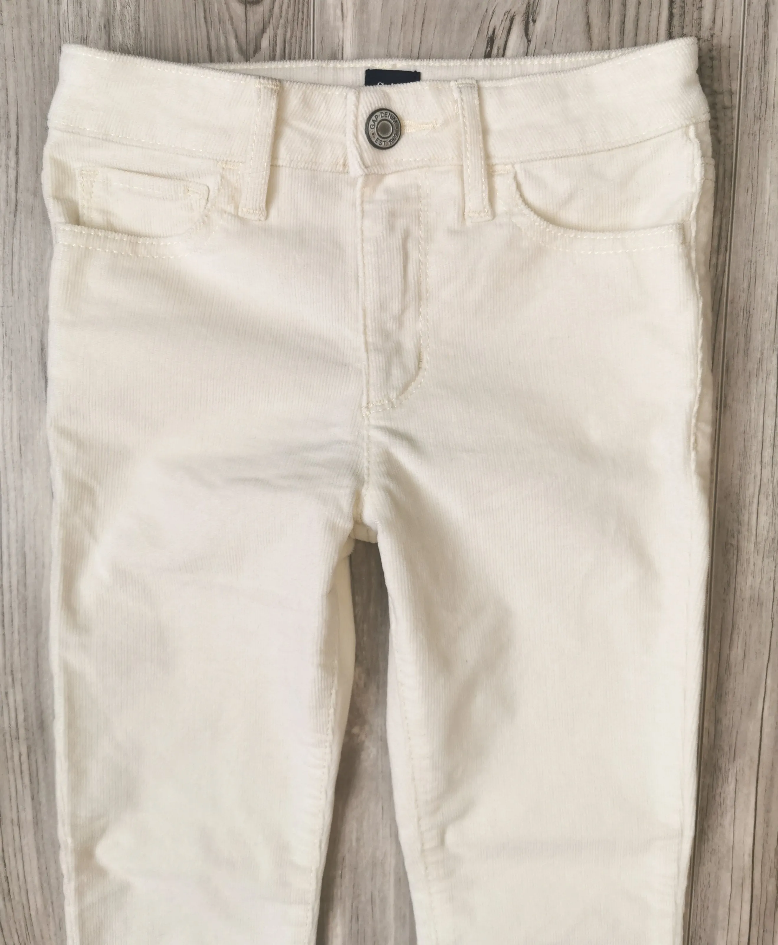 GIRL SIZE 7 YEARS - GAP kids, High-rise, Corduroy Jegging NWOT B55