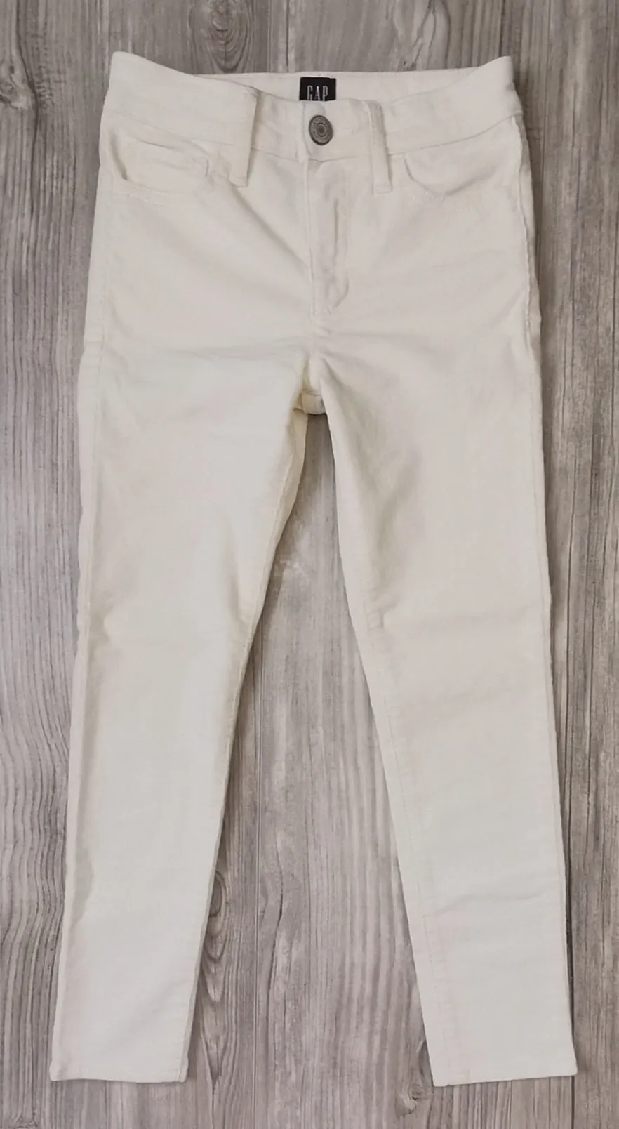 GIRL SIZE 7 YEARS - GAP kids, High-rise, Corduroy Jegging NWOT B55