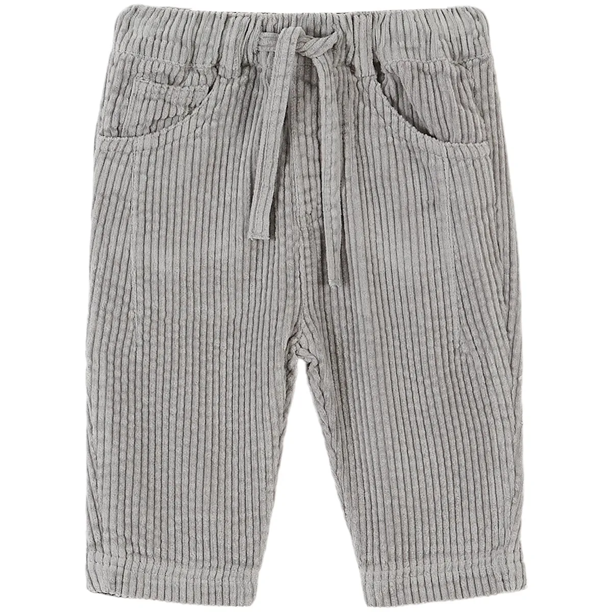 Grey Velvet Pants
