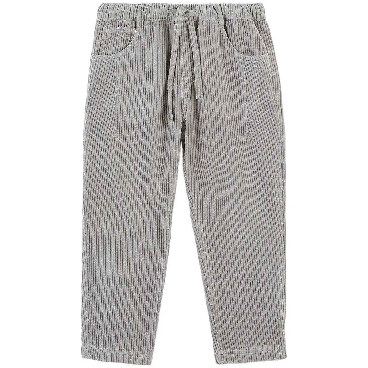 Grey Velvet Pants