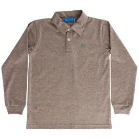 Harry L/S Polo-Bark