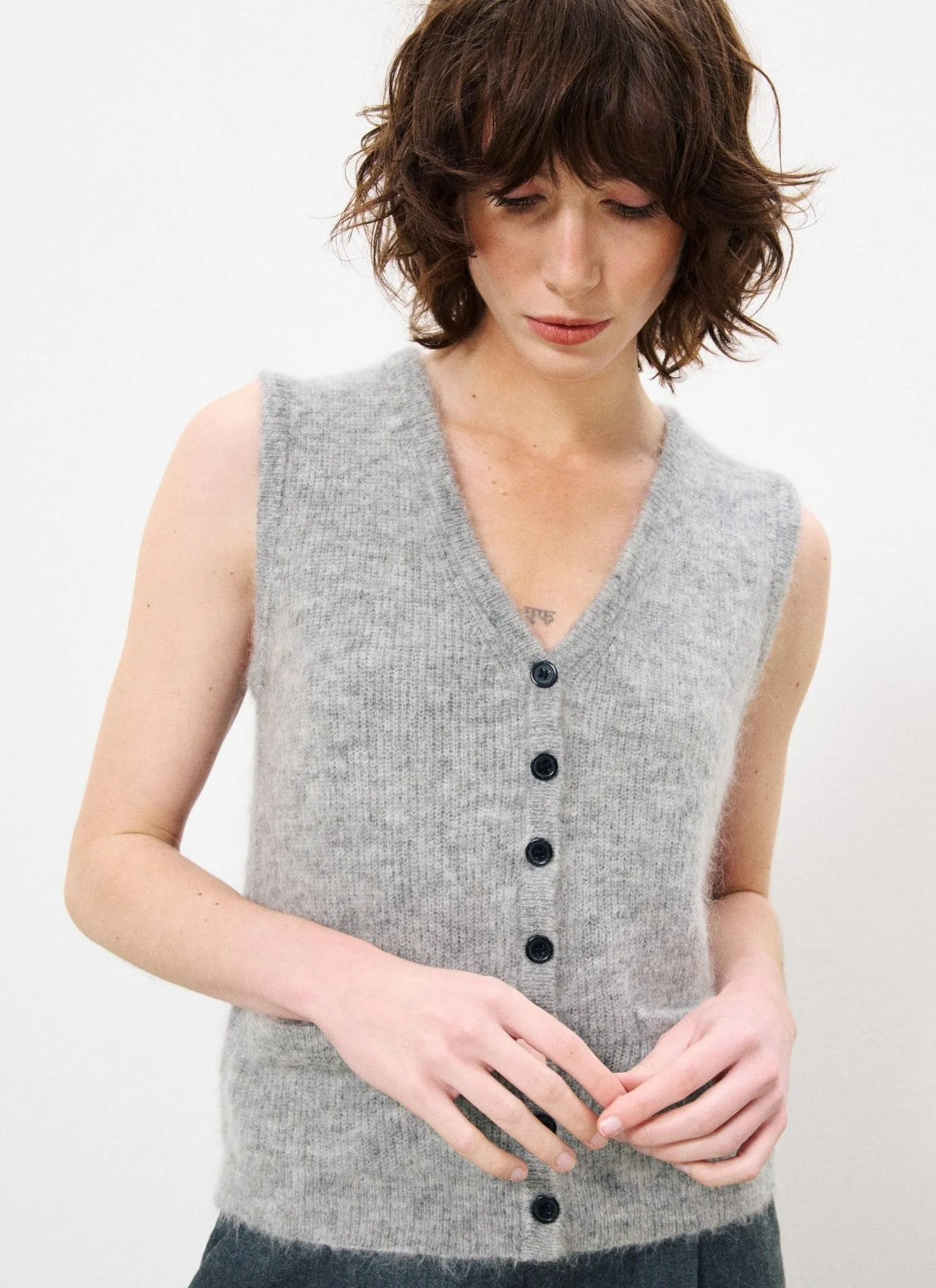 High Winter Knitted Vest