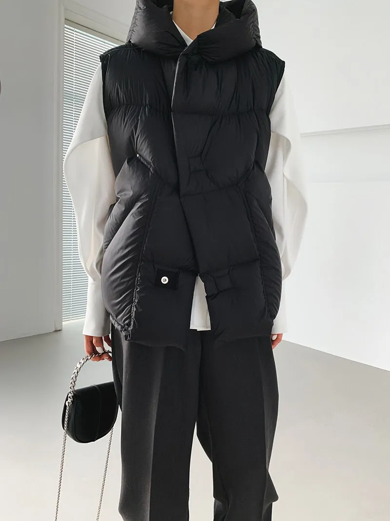 Hooded Puffer Vest