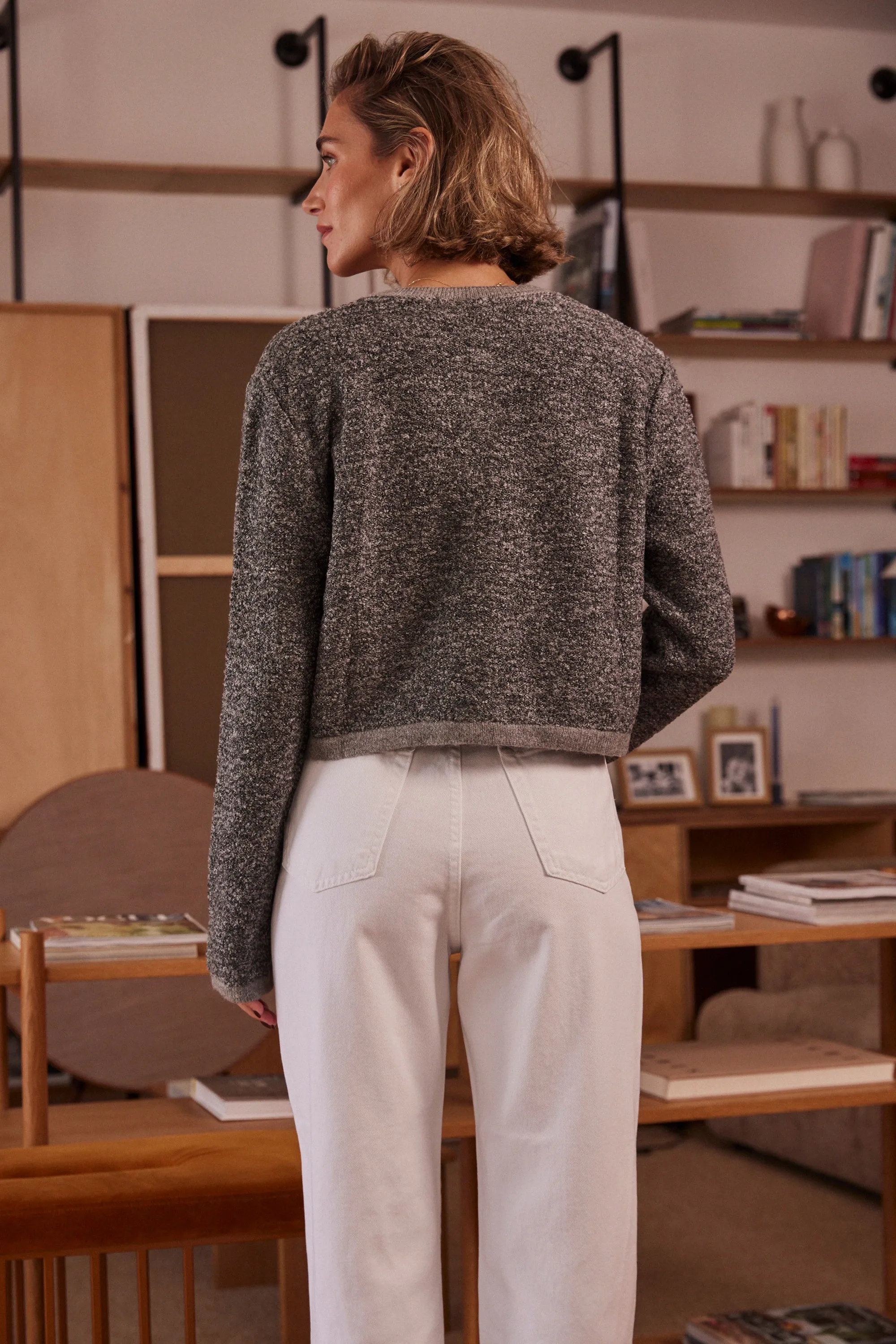 HOS Duet Crop Cardigan