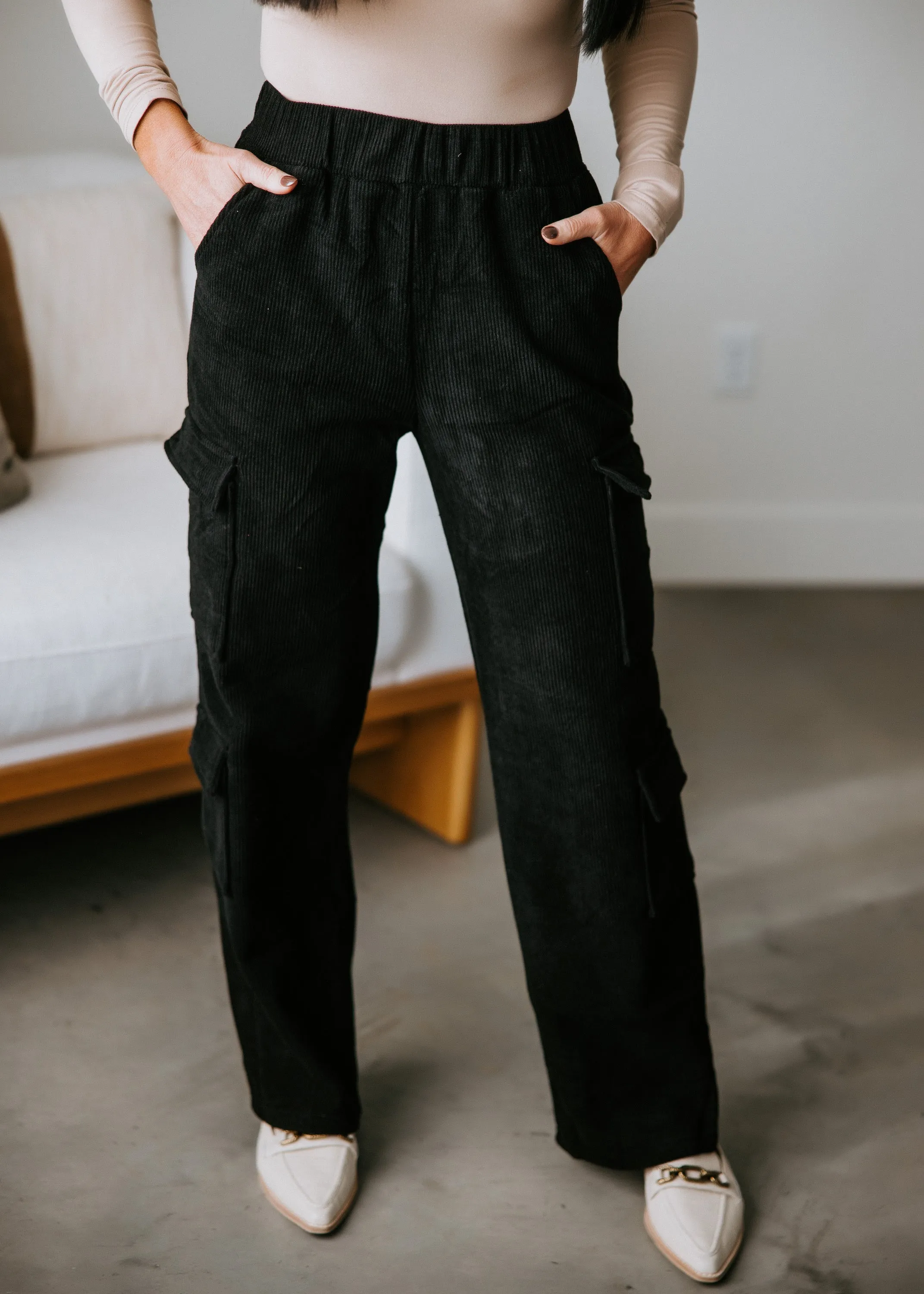 Kalvin Corduroy Cargo Pants