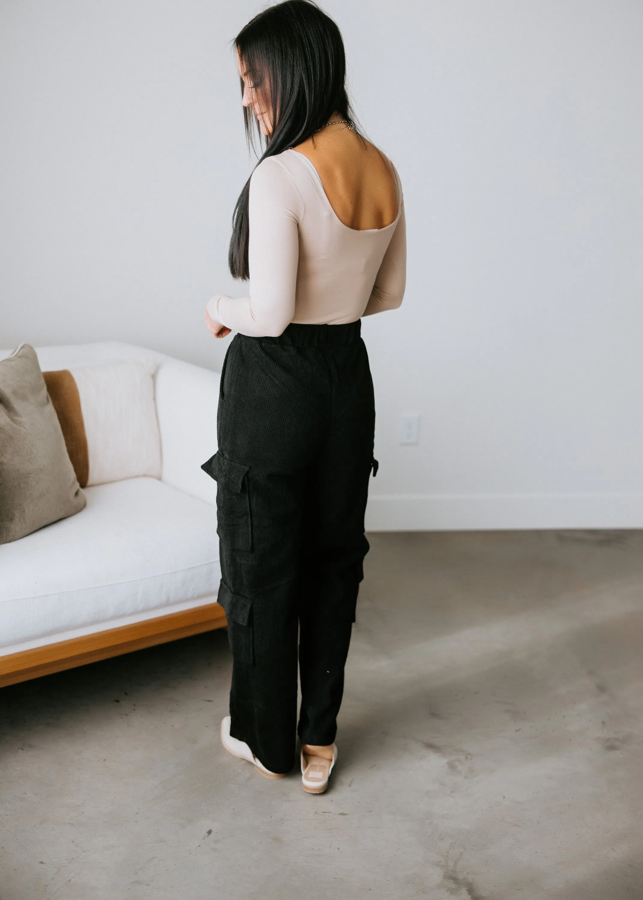 Kalvin Corduroy Cargo Pants