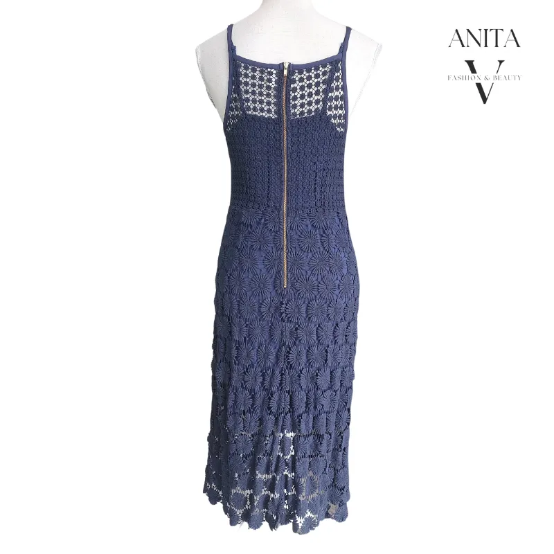 Kate Sylvester navy lace dress, size 10