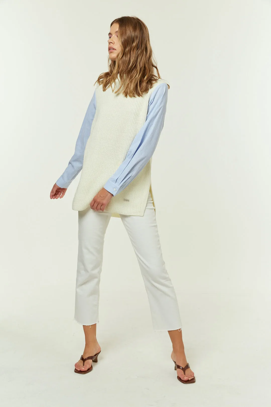 Kaz Contrast Sweater