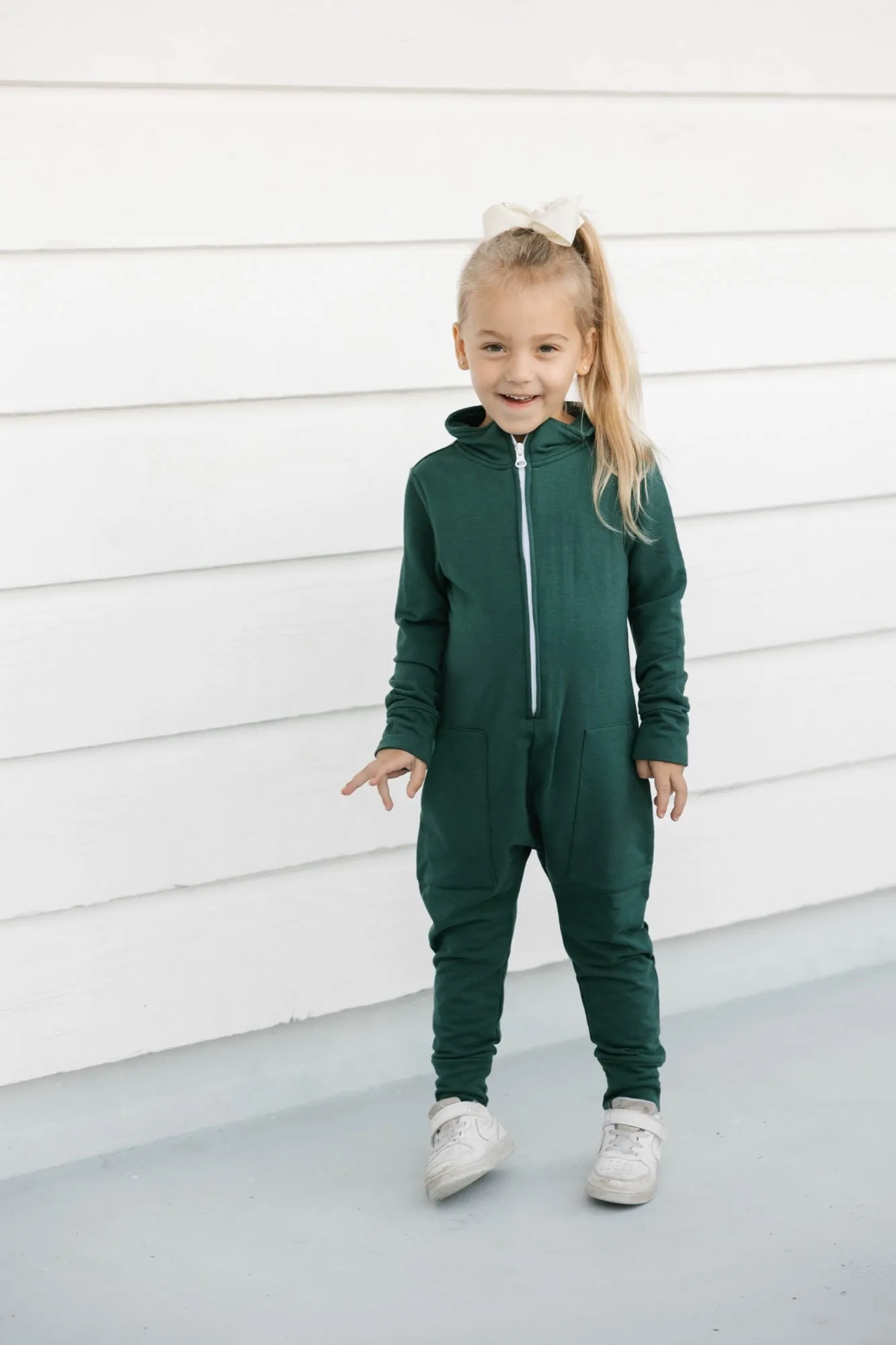 Kids Shay Romper in Okanagan Pine