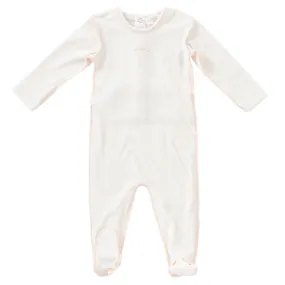 Kipp Baby Pink Edge Stitch Footie