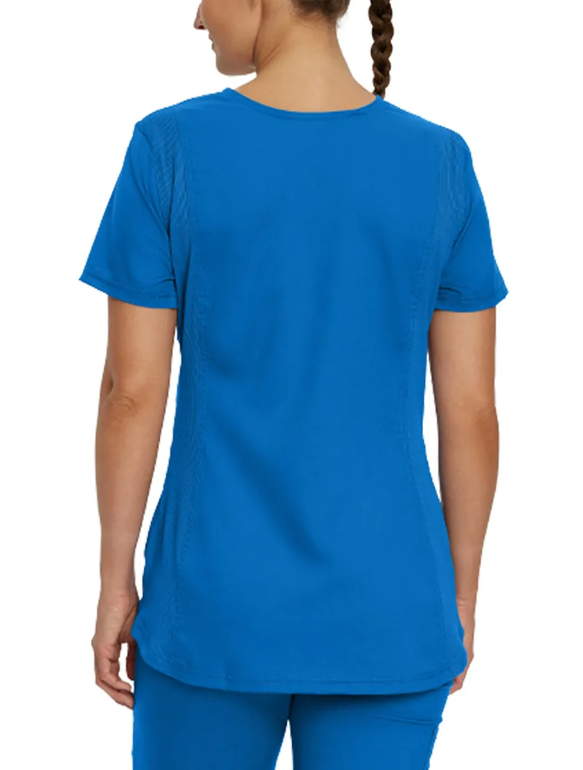 Landau ProFlex Women's 2-Pocket V-Neck Scrub Top