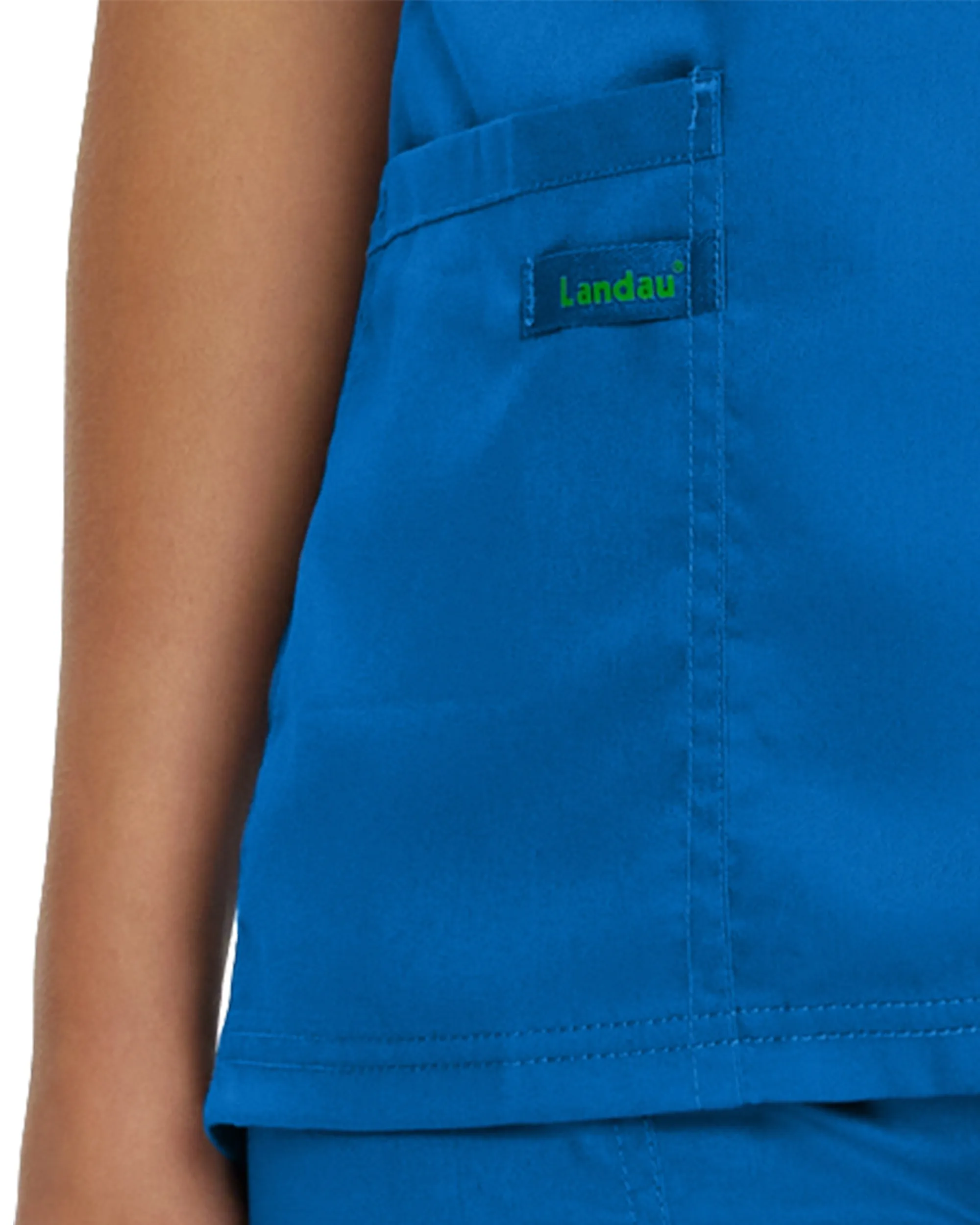 Landau ProFlex Women's 2-Pocket V-Neck Scrub Top