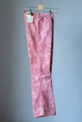 LEE Corduroy Tie-Dye 70's Bell Bottoms - Pink