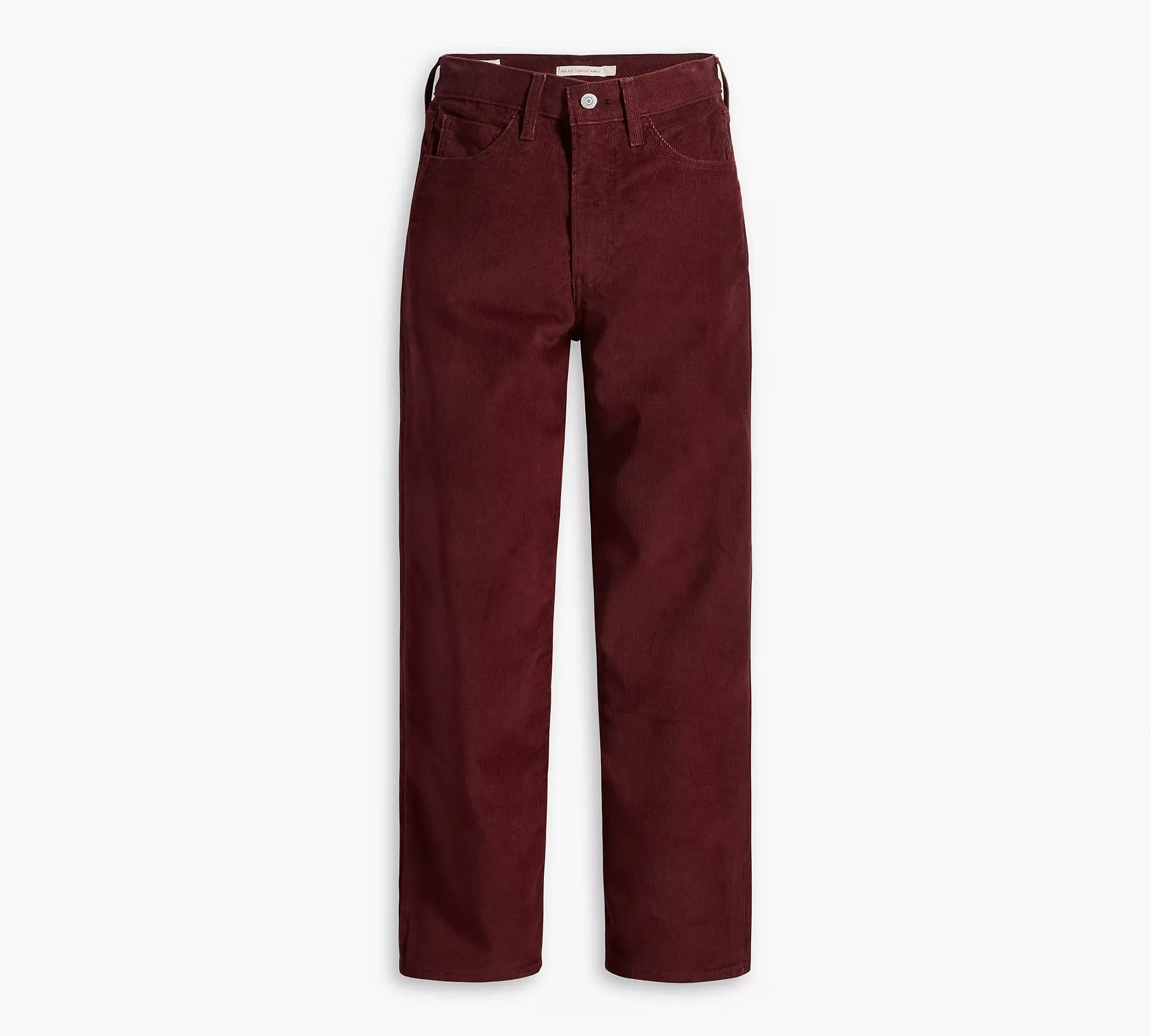 Levi's - Ribcage Straight Ankle Curdoroy in Decadent Chocolate