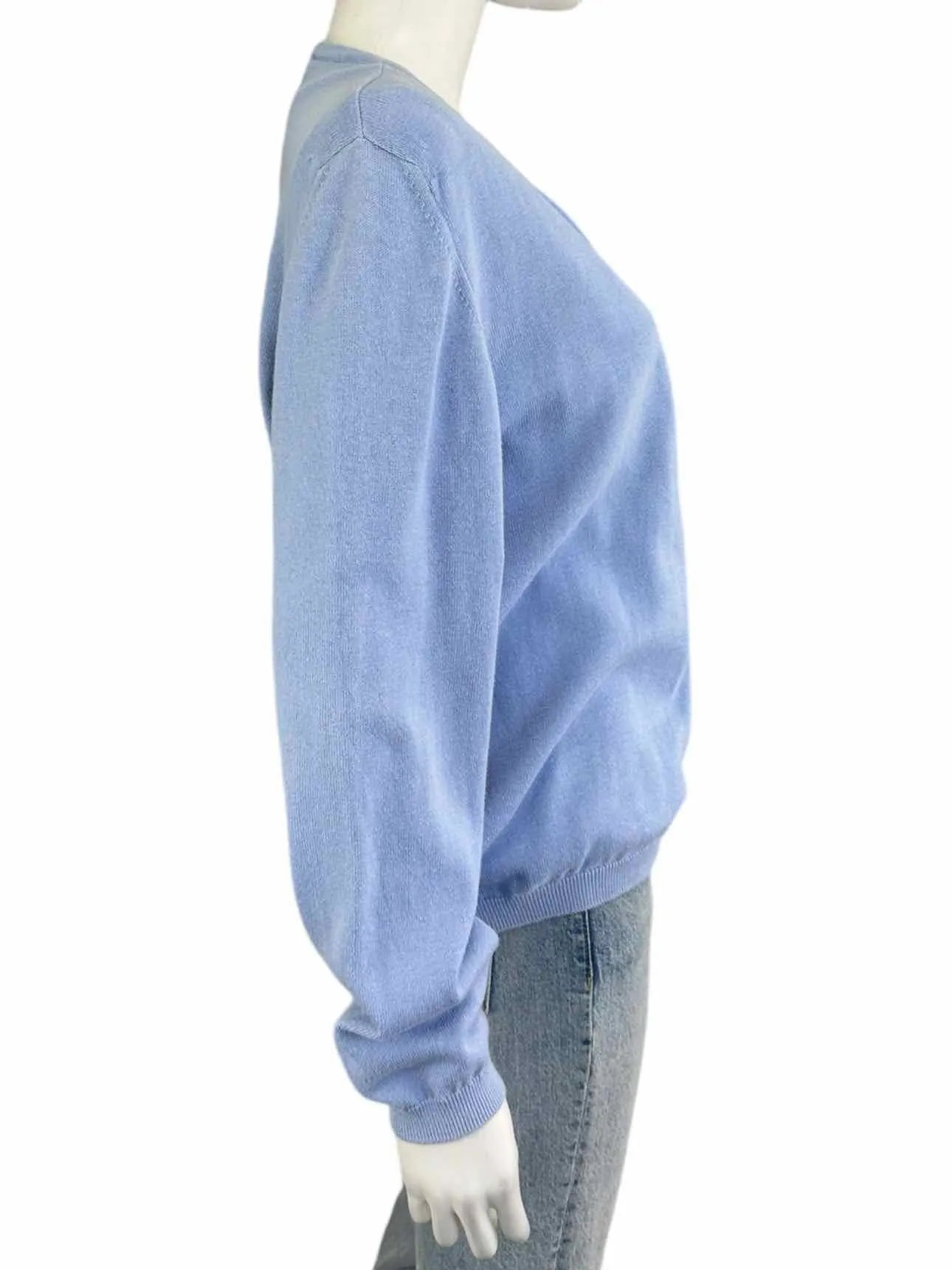 Lilly Pulitzer Periwinkle 2PC Sweater Knit Cardigan Set Size L