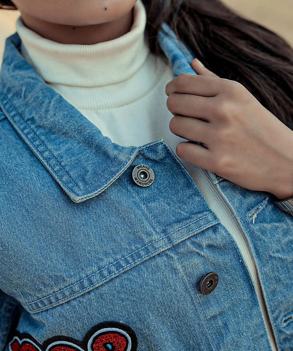 Limited Edition Light Blue Denim Vest Unisex | El Denim Vol. 1: Highway | Weave Wardrobe