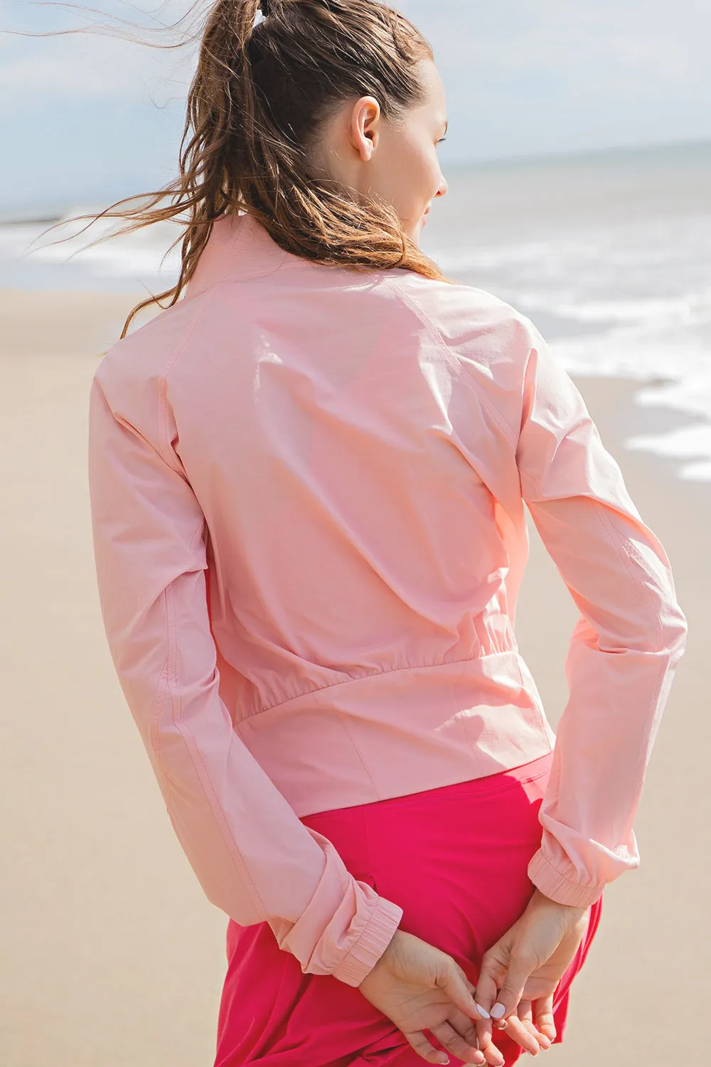 Lola Lightweight Jacket - Salmon