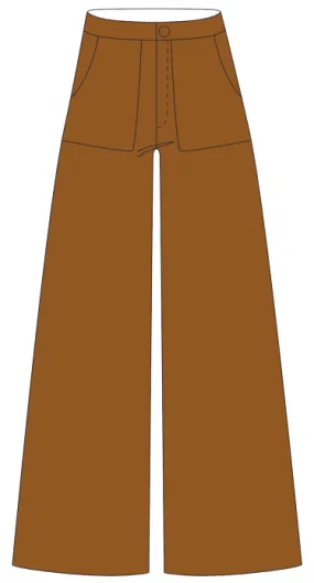 Marlo Corduroy Pants - Tan