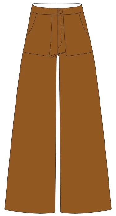 Marlo Corduroy Pants - Tan