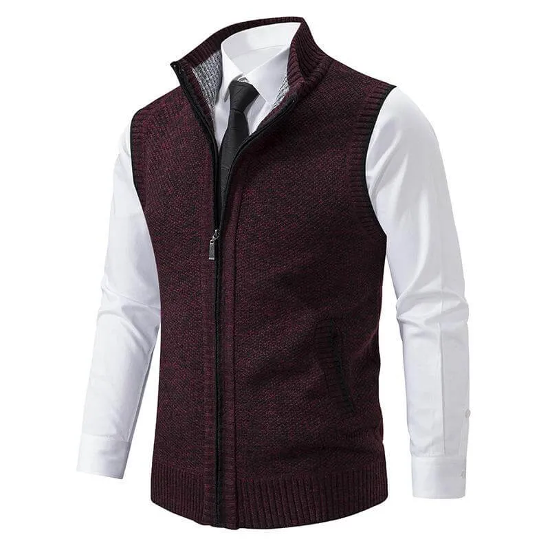 Men's Sleeveless Knitted Vest