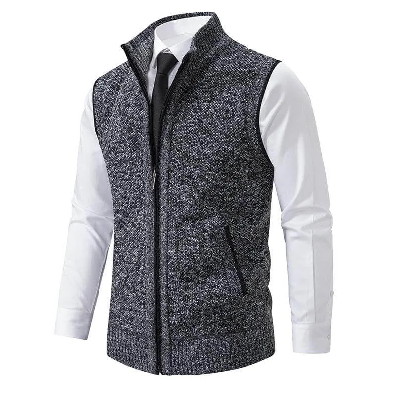 Men's Sleeveless Knitted Vest