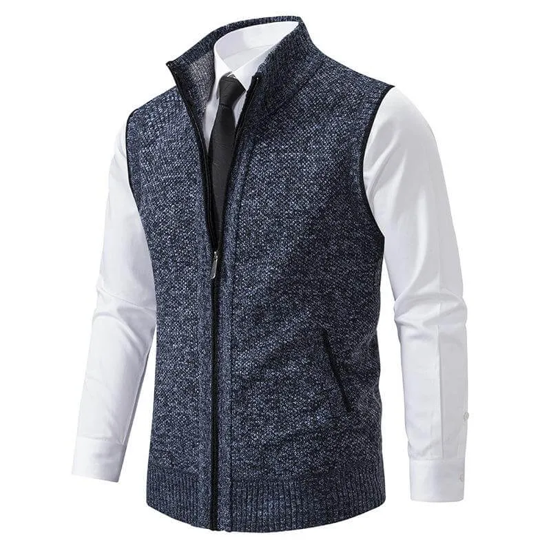 Men's Sleeveless Knitted Vest