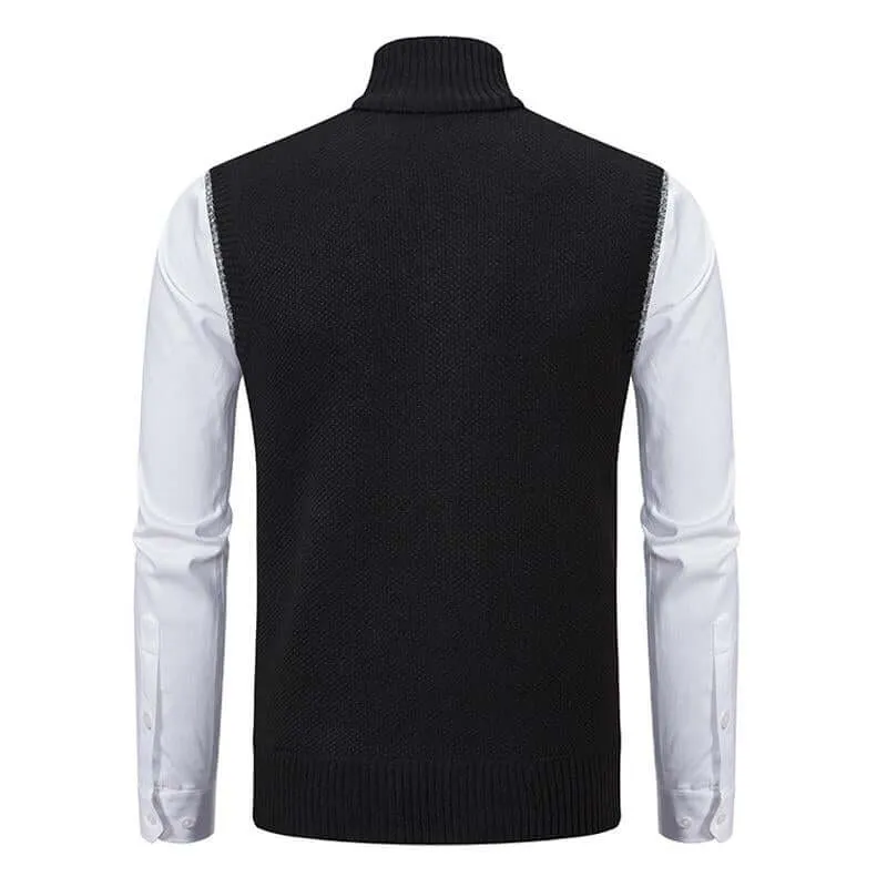 Men's Sleeveless Knitted Vest