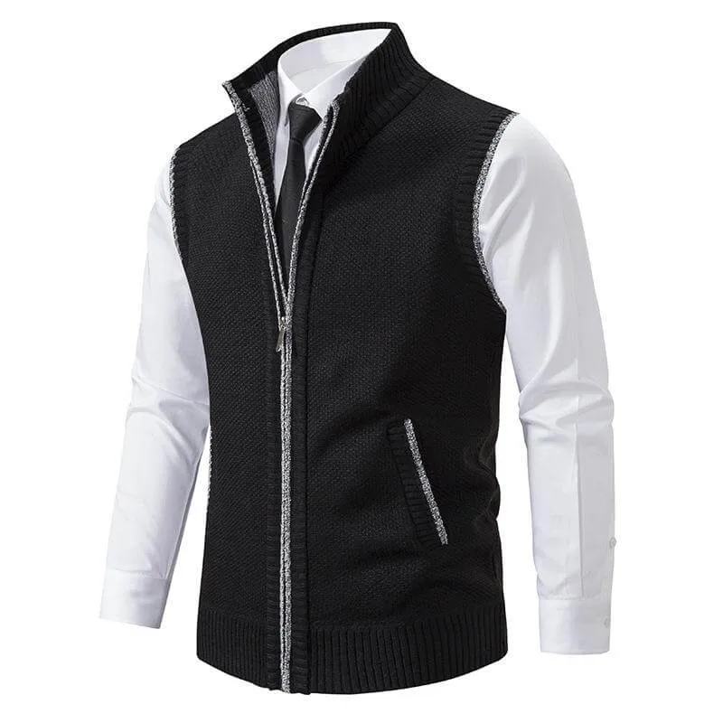 Men's Sleeveless Knitted Vest