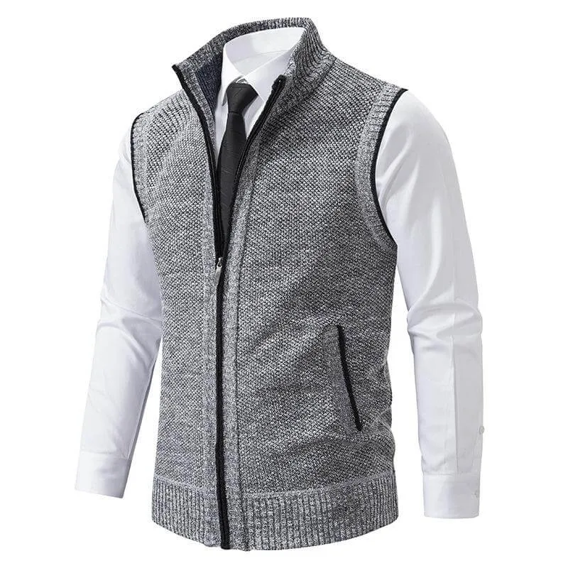 Men's Sleeveless Knitted Vest
