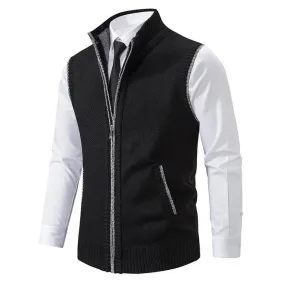 Men's Sleeveless Knitted Vest