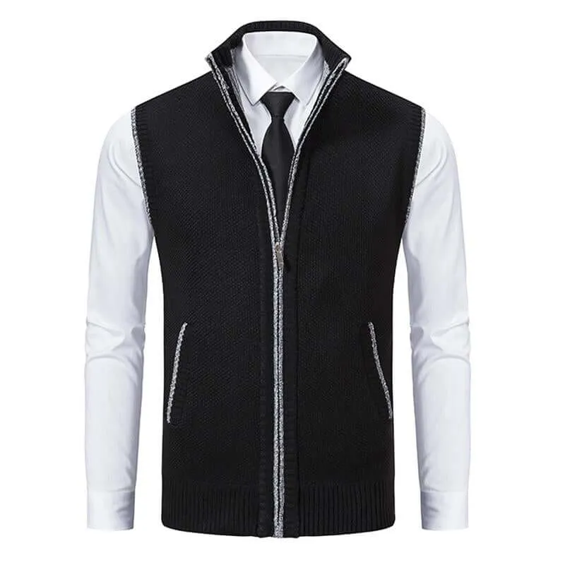 Men's Sleeveless Knitted Vest