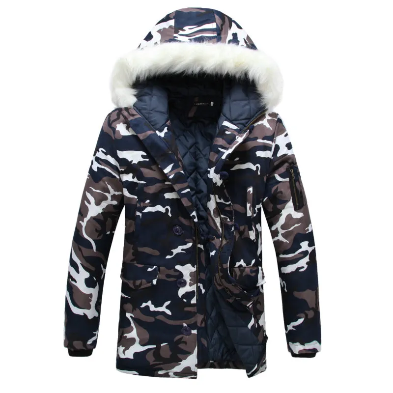 Men's Winter Warm Thick Parka