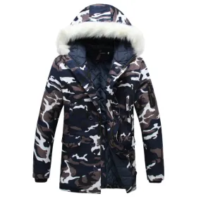 Men's Winter Warm Thick Parka