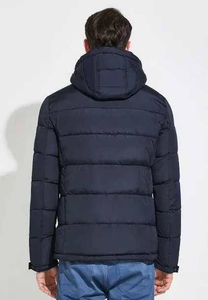 Men's Winter Warm Waterproof Hooded Down Jacket
