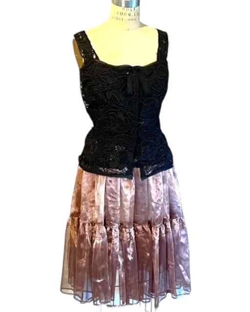 Metallic Party Skirt