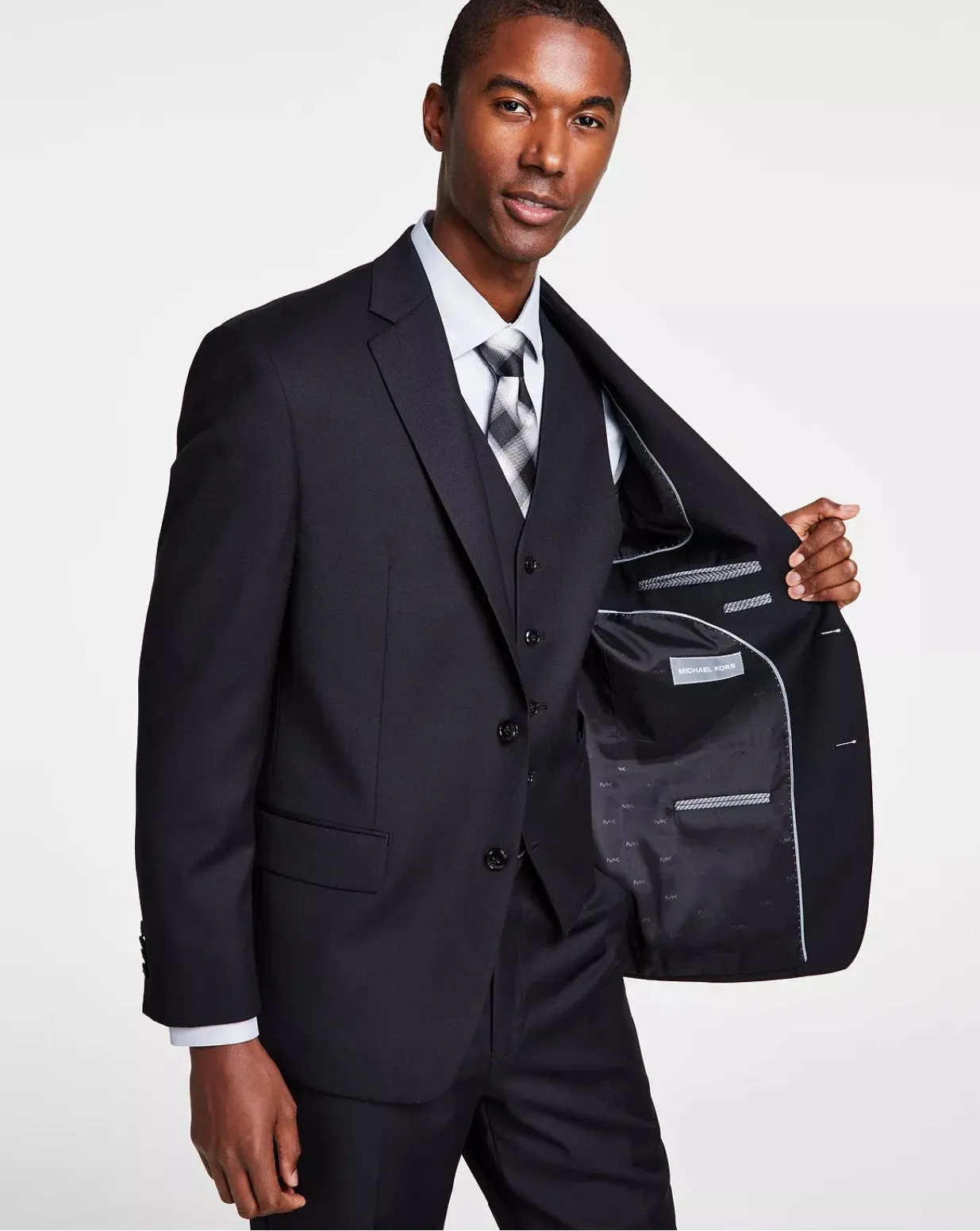 Michael Kors Black Suit w/Optional Vest