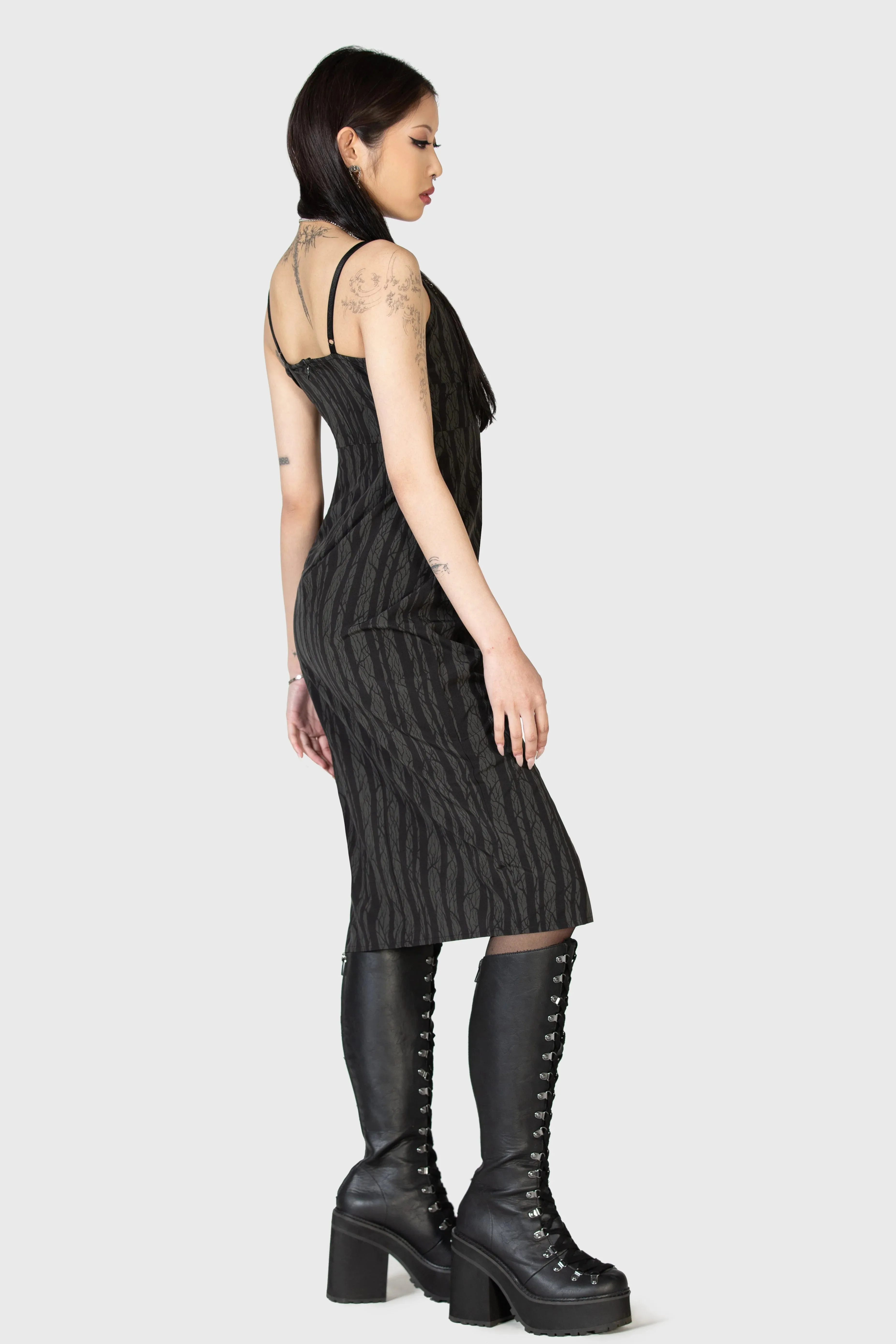 Moonlit Beam Slip Dress