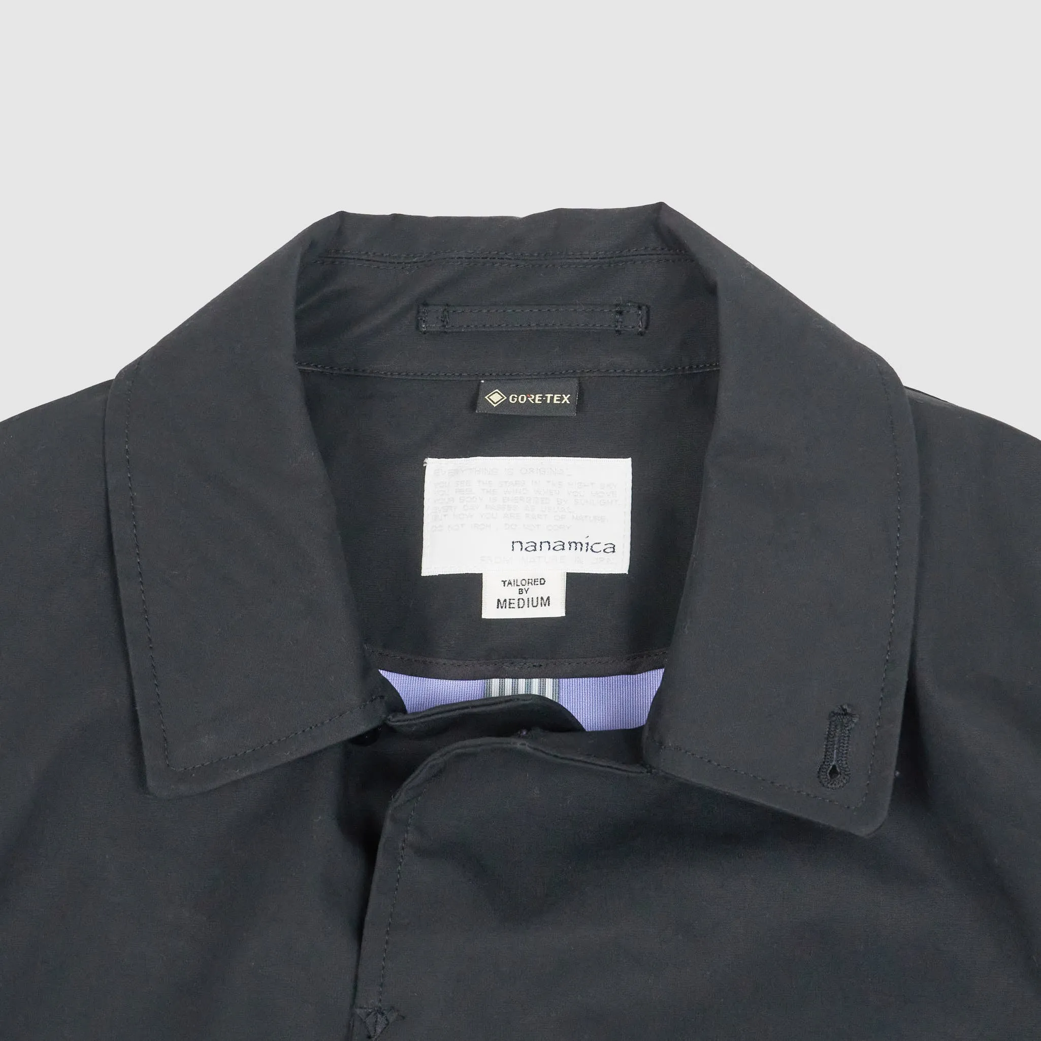 Nanamica Gore-Tex Soutien Collar Coat