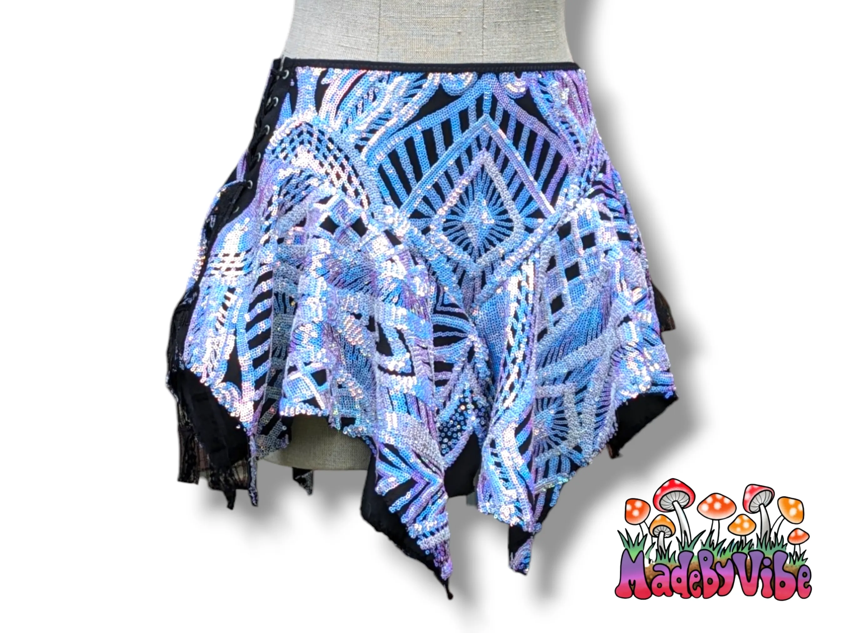 Opal Treasure Lined Fairy Skirt - Ready to Ship