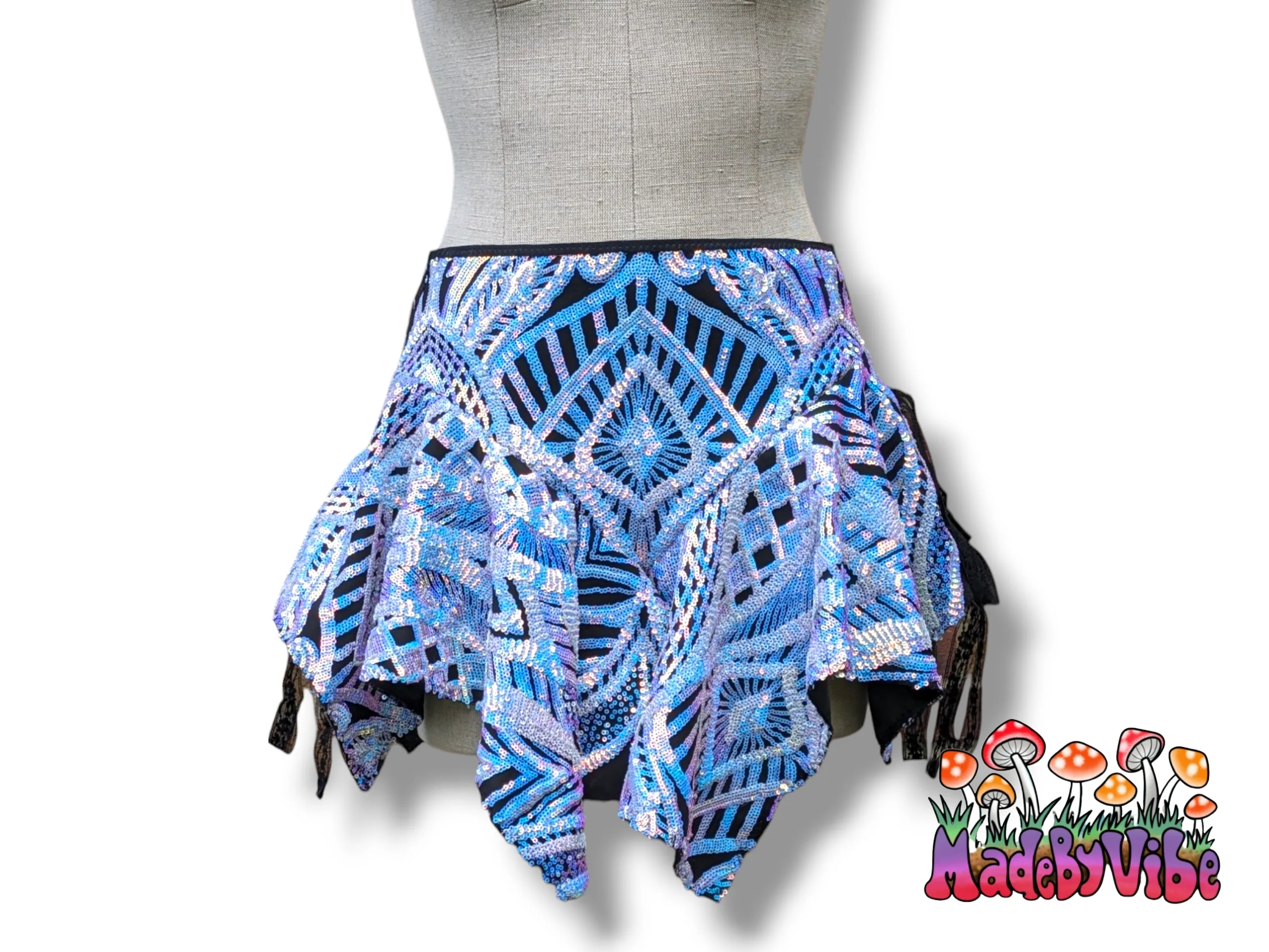 Opal Treasure Lined Fairy Skirt - Ready to Ship