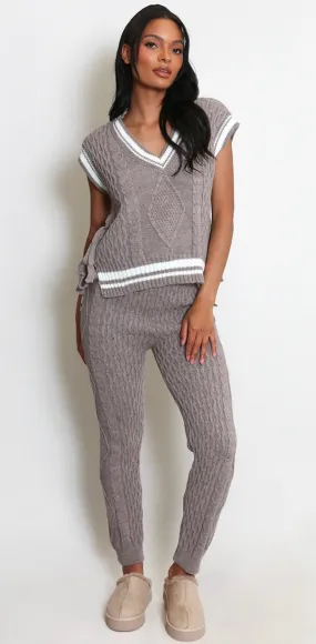 Orkney Cable & Stripe Co-ordinate Set
