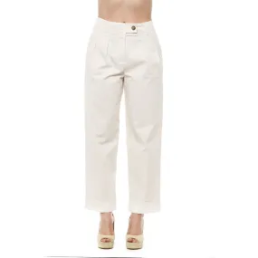 Peserico Beige Wide Palazzo Pants